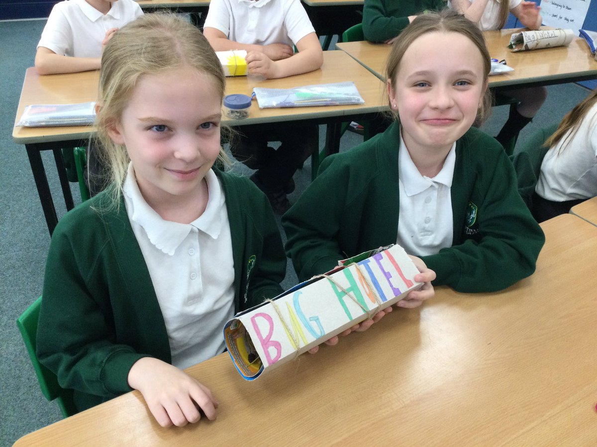 FairfieldAcad's tweet image. Y4 have started their Beetle Boy unit by creating biodegradable beetle hotels!