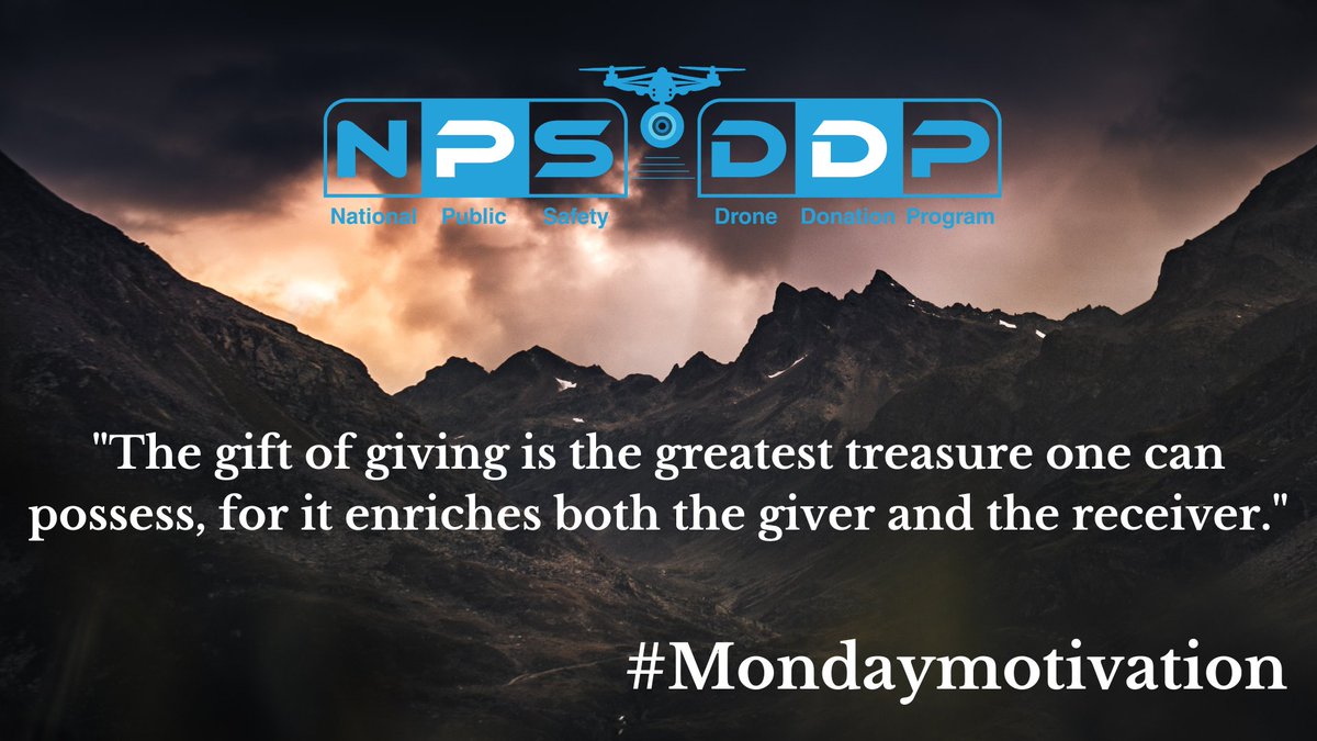 #npsddp #publicsafety #firefighters #police #sar #savelives #mondaymotivation #happymonday #helpingothers #inspiration