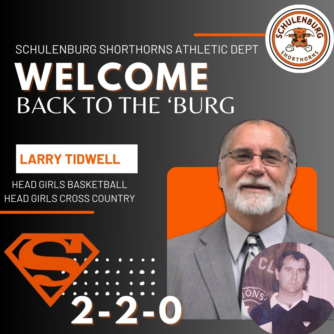 Welcome back to the Burg Coach Tidwell
<a href="/CoachLTid/">LARRY TIDWELL</a>