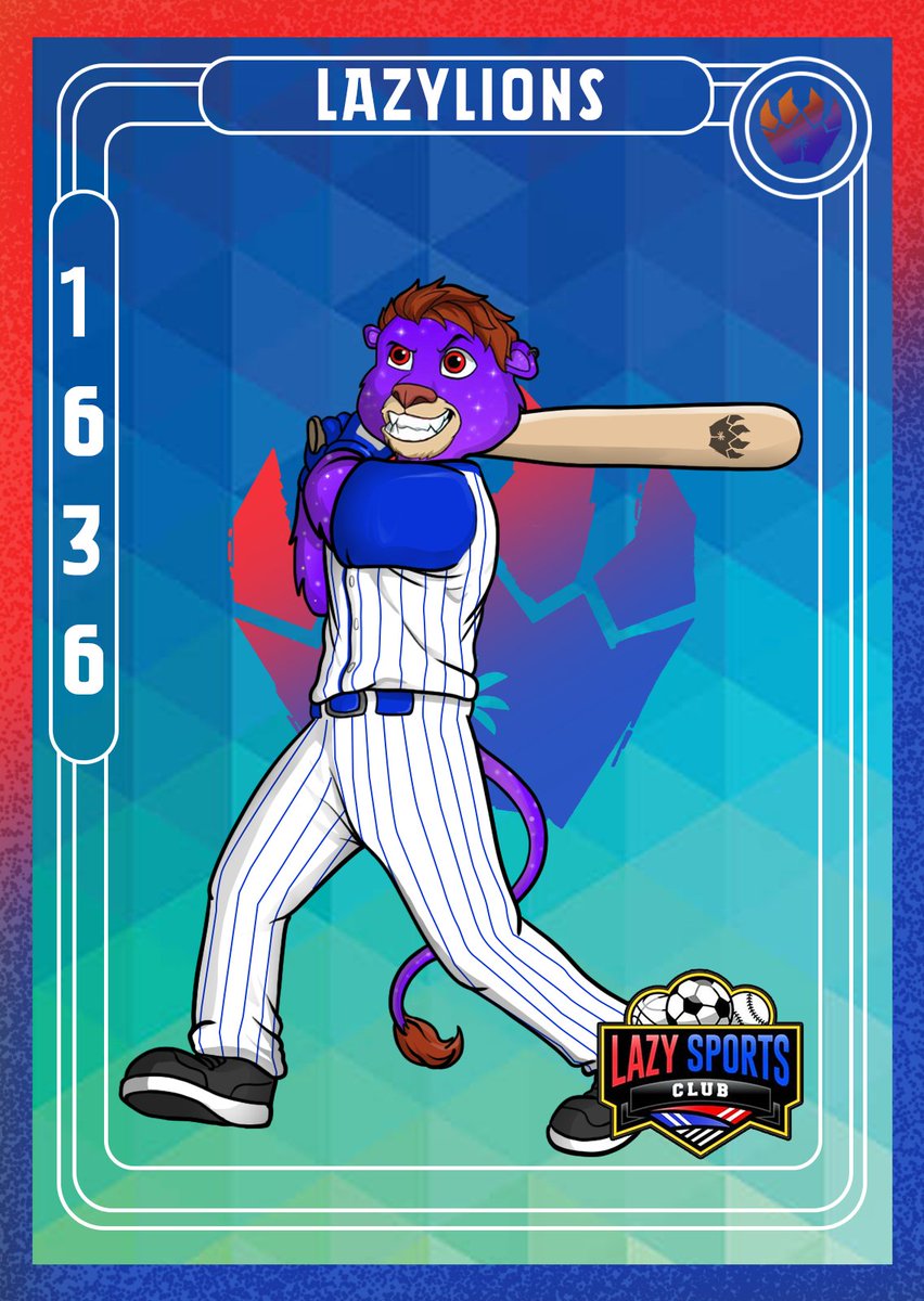 We believe @LazyLionsNFT #IP has Mainstream Appeal! 🦁📸 The @Moonshot_BSBL platform provides a great opportunity to interact & root for your soon to be favorite Lazy Lion & Cub Characters! 📣 Each Cub Licensed will be issued a supply of player cards compatible with the Game!
