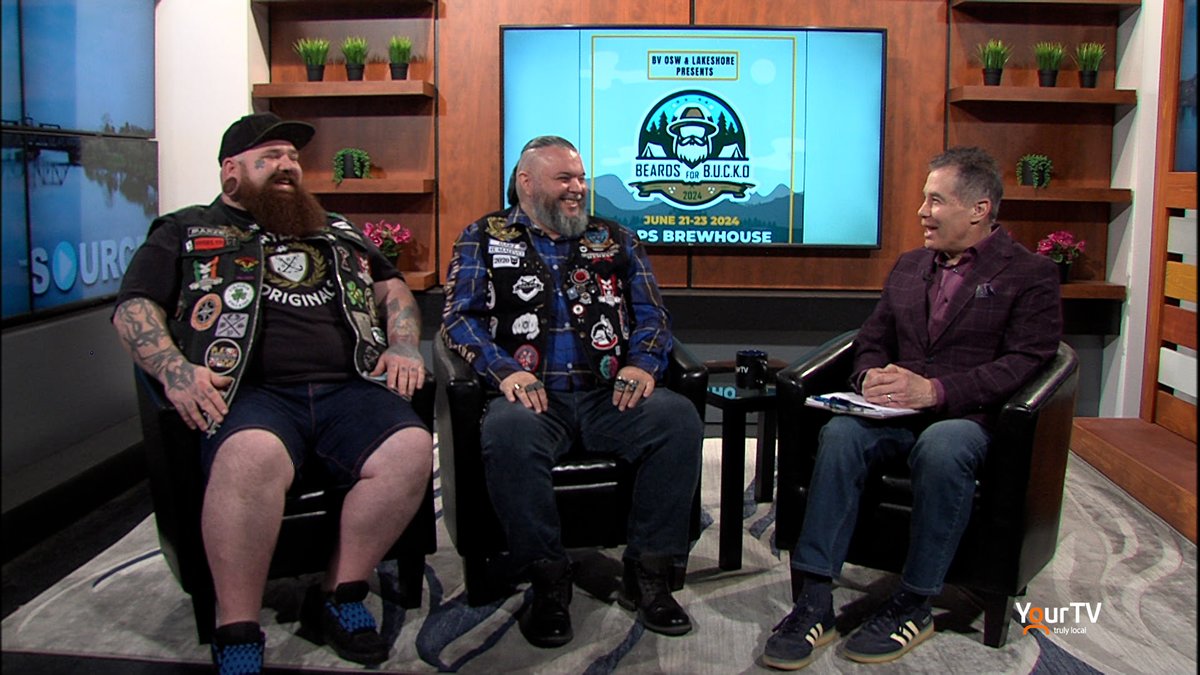 Stay tuned for #BeardsforBUCKO June 21st-23rd at @Tapsbrewhouse in #NiagaraFalls hosted by #BeardedVillainsLakeshore & #BeardedVillainsOSW yourtv.tv/node/360017?c=… @cogeco