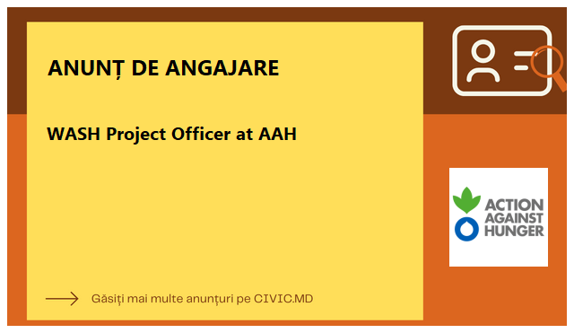 💧Action Against Hunger is on the hunt for a WASH project officer. If you are passionate about delivering clean water and sanitation solutions in vulnerable communities, this is an excellent opportunity for you. #JobOpportunity #ActionAgainstHunger #WASHProjects

Link: …