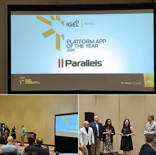 How cool is this! 🔥 @IGEL_Technology Ready Platform App of the Year 2024! linkedin.com/posts/parallel… @parallels @helloalludo #Parallels #IgelDisrupt #Igel @michchiantera