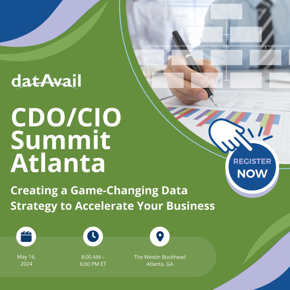 Expand your network and forge valuable connections with fellow #data & #technology leaders at the #CDO/#CIO Summit Atlanta on May 16th! Datavail is a proud sponsor of this event, offering insights into the latest #IndustryTrends & solutions. bit.ly/3W8F8dx

#datastrategy