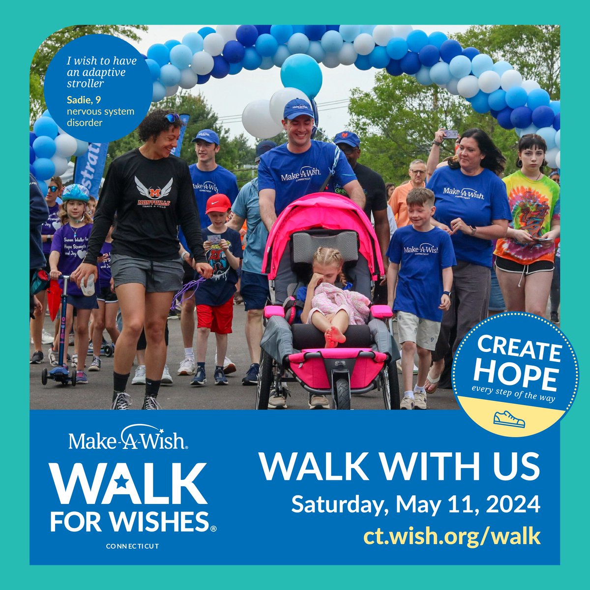 Thank you to @littlepub for donating two new containers for our sports field & supporting the Walk for Wishes! Join us on 5/11, for our family-friendly fundraiser! Register your team at ct.wish.org/walk TODAY with the promo code 'WORLDWISHDAY' for FREE registration 🤩⭐️