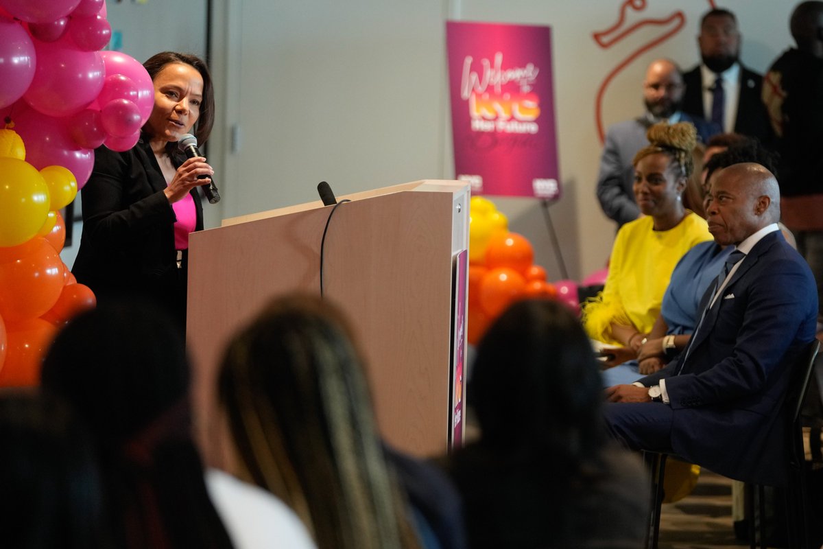 Women dig deep and make our city work everyday, and this administration is working just as hard for them. The #HerFuture initiative will unlock doors of opportunity and justice for young women of color across our city.