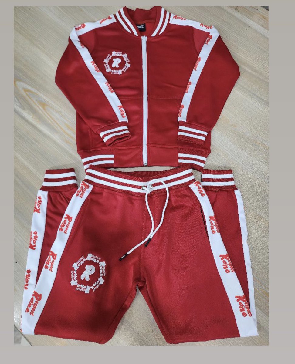 LosMfg's tweet photo. Respect1one Track Suits on Sale Now!!!! https://t.co/8tC0SEbAHr