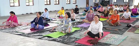 (Free yoga classes organised) #FreeYogaClasses The Arunachal Times - arunachaltimes.in/index.php/2024…