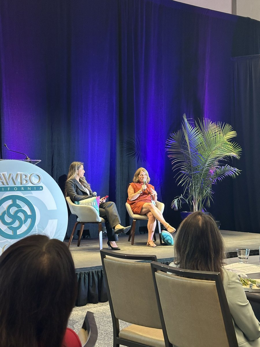 Awesome fireside chat with <a href="/BankofAmerica/">Bank of America</a> and Dr.Jenn Kennedy at <a href="/NAWBOCA/">NAWBO California</a> #Propel2024 

So inspired to go out and buy my own building now! 👍😊