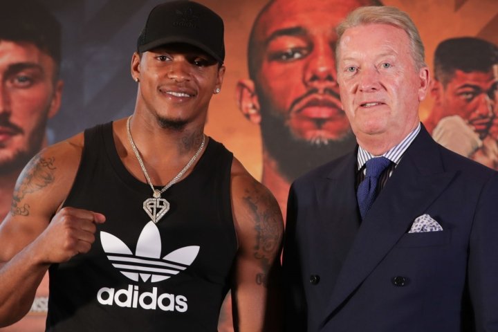 Frank Warren on Anthony Yarde 'We've had a couple of discussions off the record. I hope something can be resolved. We've got our position, his team have got their position and that's where we are. A bit of common sense has got to prevail.' (@BoxNation_TV)