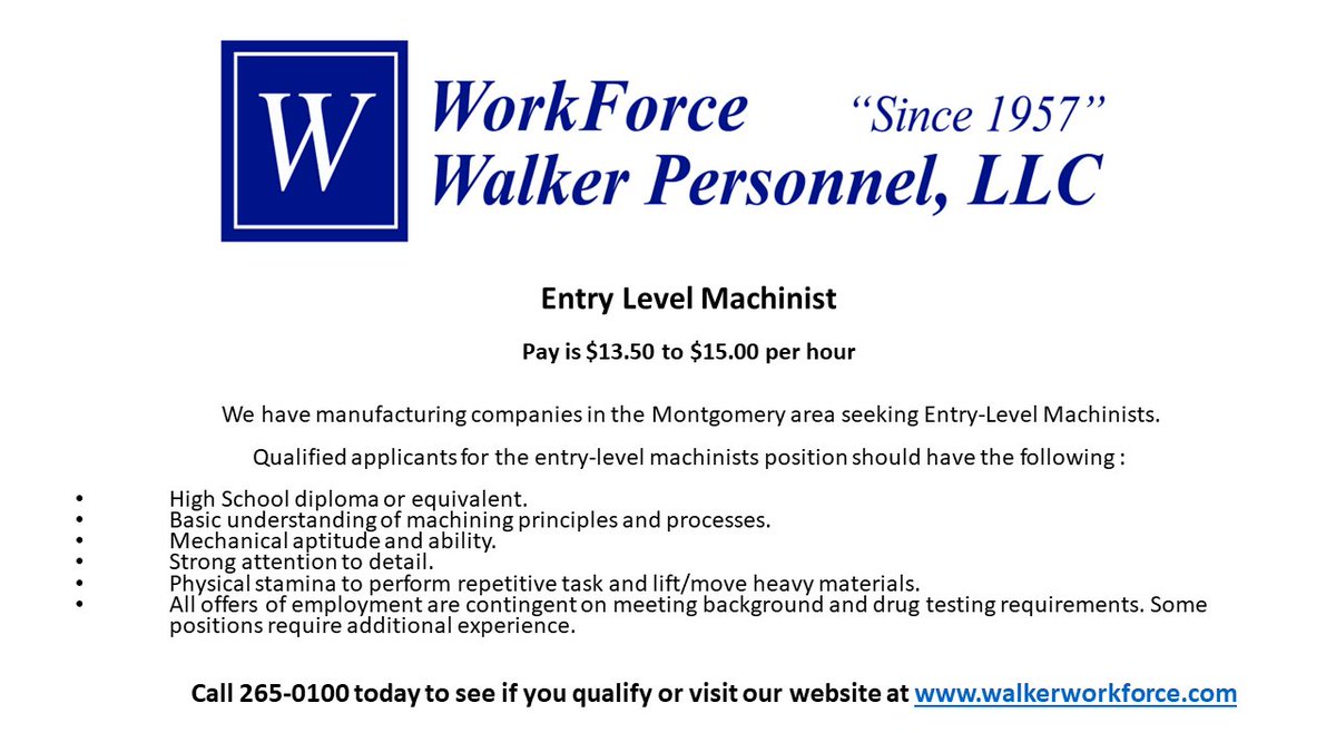 WorkForce Walker Personnel (@walkerworkforce) on Twitter photo 