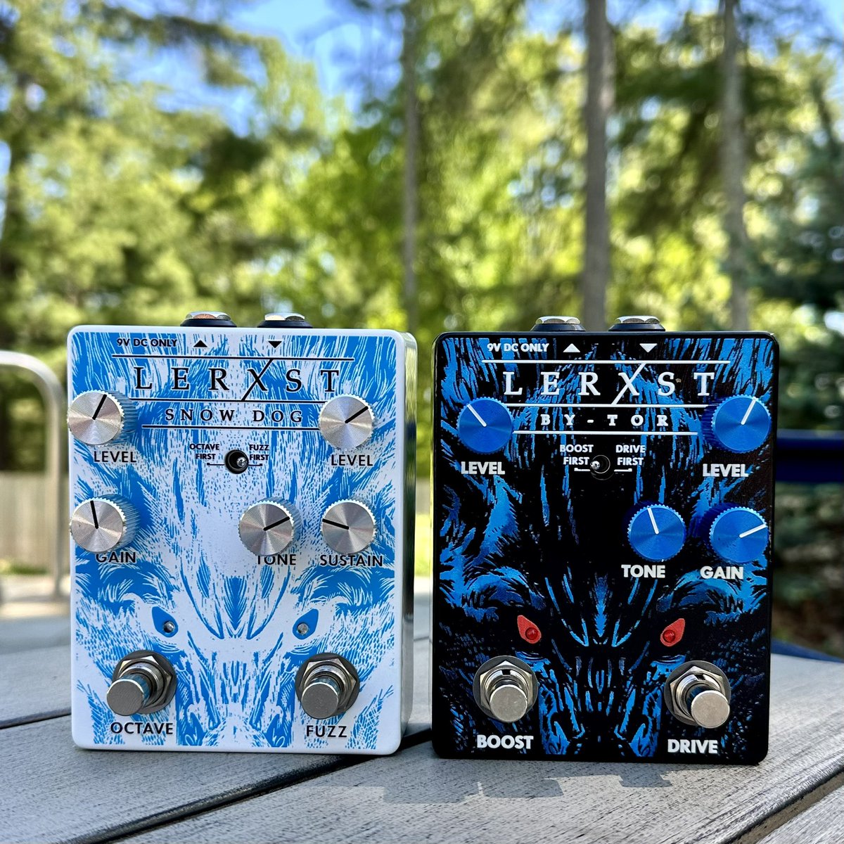 Been having a RUSH of emotions since the crew at @lerxstamps sent over these 2 pedals they designed with #AlexLifeson…can’t wait to dive in, demos soon!!

#pedaloftheday #lerxst #lerxstamps #rush #bytor #snowdog #overdrive #boost #fuzz #octave #guitarpedals