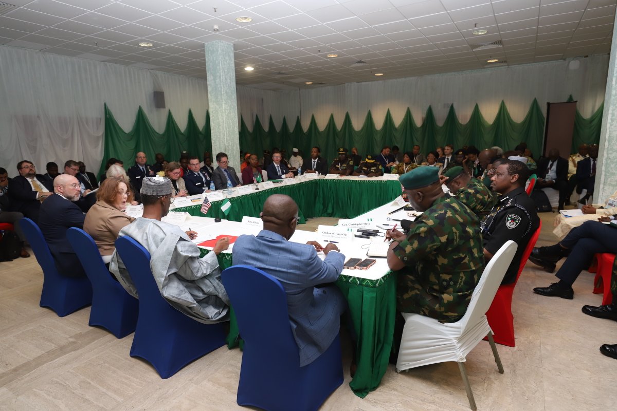 Honored to moderate the Security Cooperation working group at the #BNC and reaffirm that the United States is committed to partnering to improve security conditions in Nigeria and throughout the region. #USNigeriaBNC