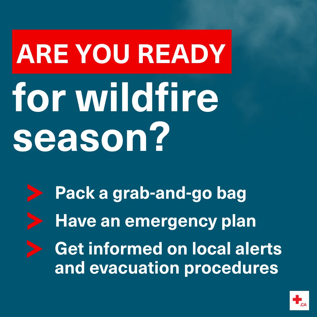 Wildfire season has already started. Prepare with these 3⃣ tips: 1. Pack a grab-and-go bag 2. Have a family emergency plan 3. Stay informed on local alerts & evacuation procedures Stay safe! More tips can be found at brnw.ch/21wJixU