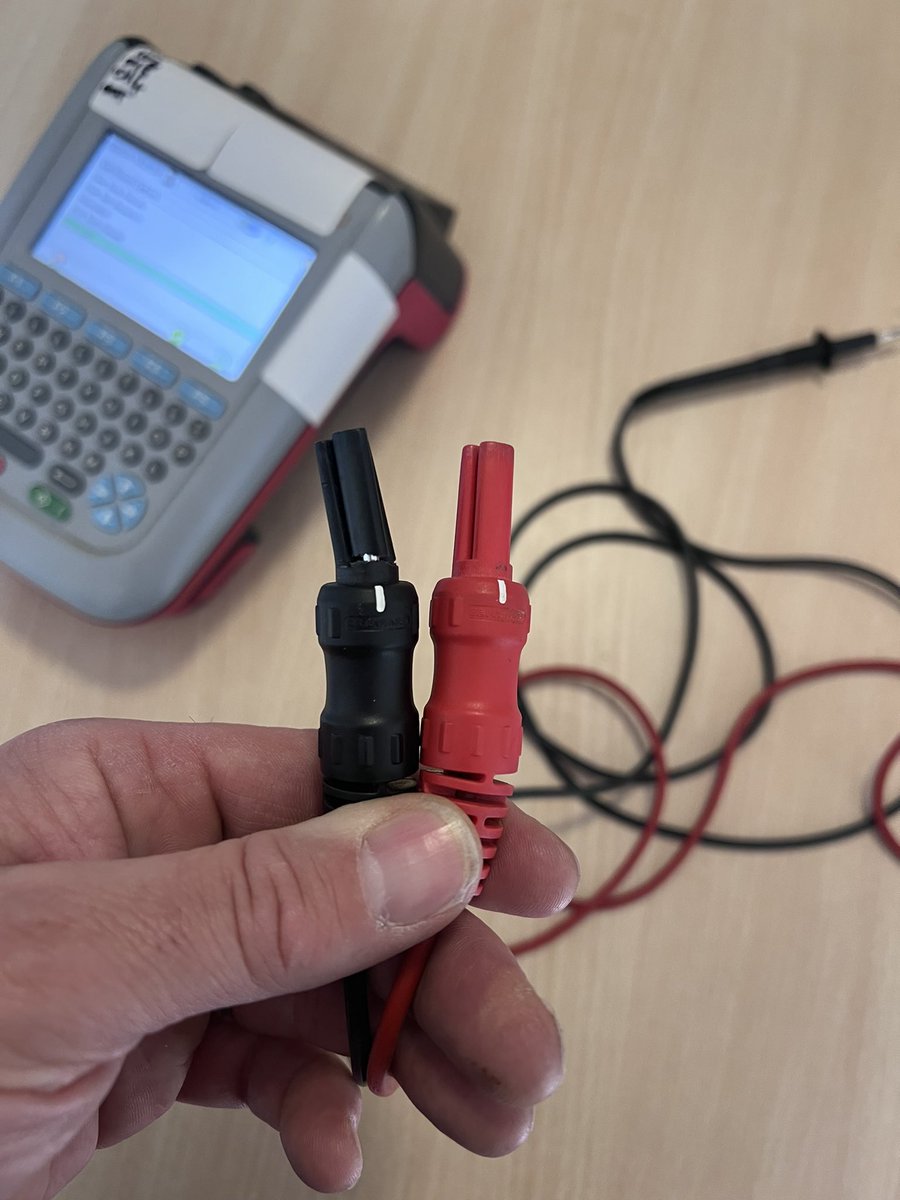 I dropped the Pat tester today. 🤦‍♂️ going to need some new leads. Is there a strap for the Apollo 600 when testing fixed appliances. It’s definitely loss earner. 🤣