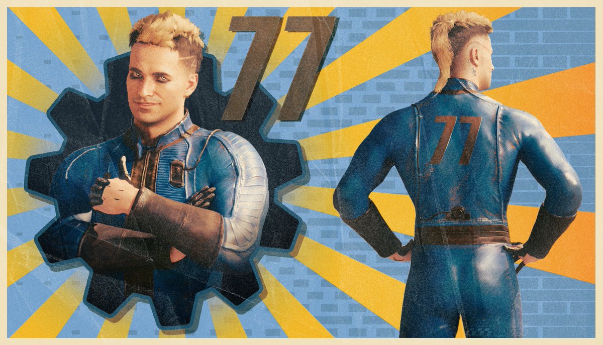 🌵 New Addition: Vault 77 Jumpsuit
#Cyberpunk2077 #Mod 

For MascV
4 Variants - Clean/Dirty, Long or Short sleeves

🔀 Garment Support enabled
✅ FPP Friendly

▶️On Nexus
nexusmods.com/cyberpunk2077/…