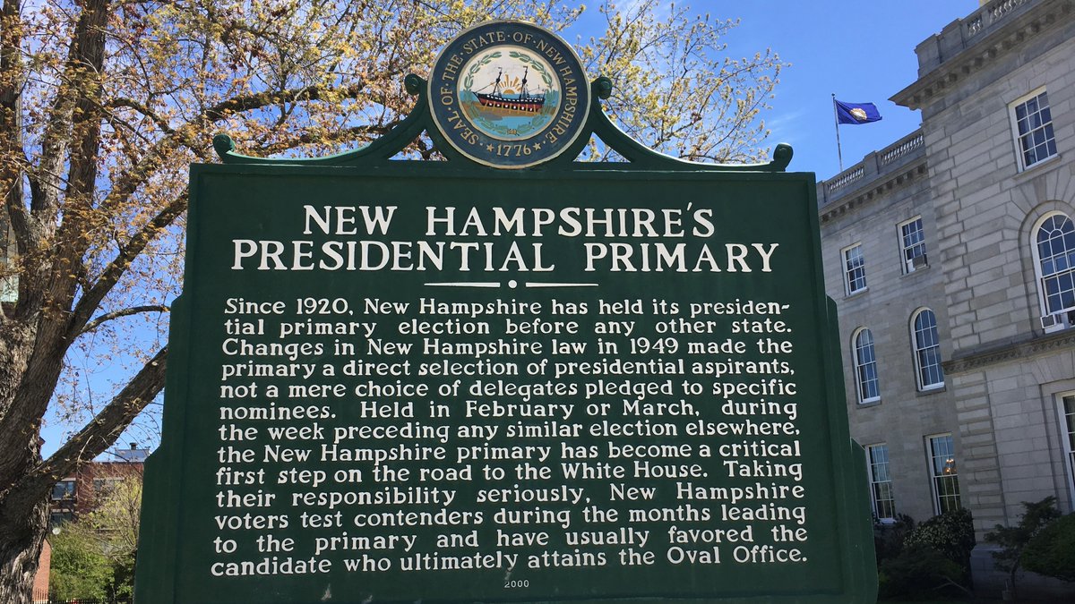 2024 Watch-Now on @ConMonitorNews - @TheDemocrats Rules & Bylaws Cmte. expected tomorrow night to restore New Hampshire's delegates to the August national convention, after @NHDems quietly held a second presidential primary on Saturday concordmonitor.com/NH-Democrats-q… #nhpolitics #FITN