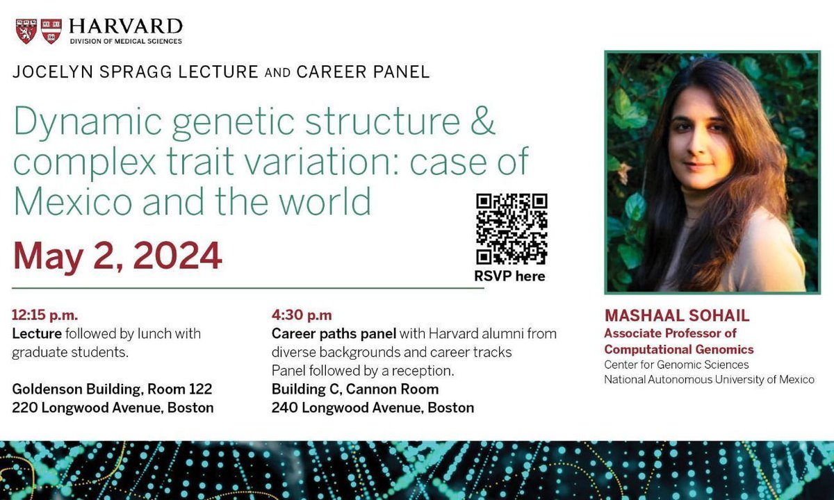 The Harvard Griffin GSAS Minority Biomedical Scientists Association invites you to the keynote talk for the annual Jocelyn Spragg Symposium on Thursday, May 2, 2024, from 12:15 p.m. - 1:15 p.m. Find more info via: engage.gsas.harvard.edu/event/10041410 #FindYourCenter @harvardgsas