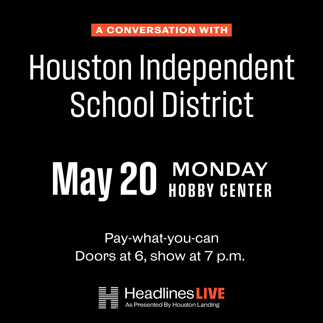 Join us on May 20 for a thoughtful conversation between HISD Superintendent Mike Miles and four graduating seniors from high schools impacted by his new policies, exploring the trials and triumphs of his first year. 📆 Save your spot: bit.ly/3WkhKK9