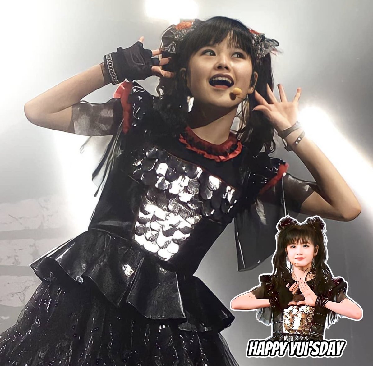 Happy #YUIsday…!!!
#yuimetal #babymetal