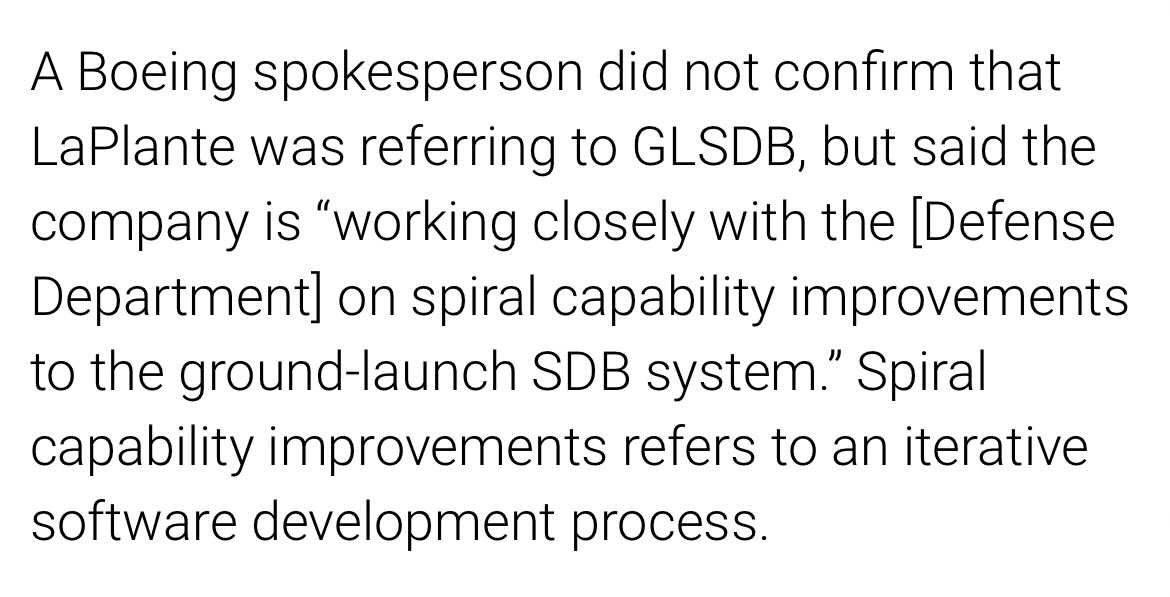 Boeing has done similar rapid spiral development for JDAM-ER as has Lockheed Martin for GMLRS. These firmware/software updates have mitigated Russian GPS denial, but there is still a large burden on Ukrainian mission planning to suppress Russian EW assets to achieve good effect