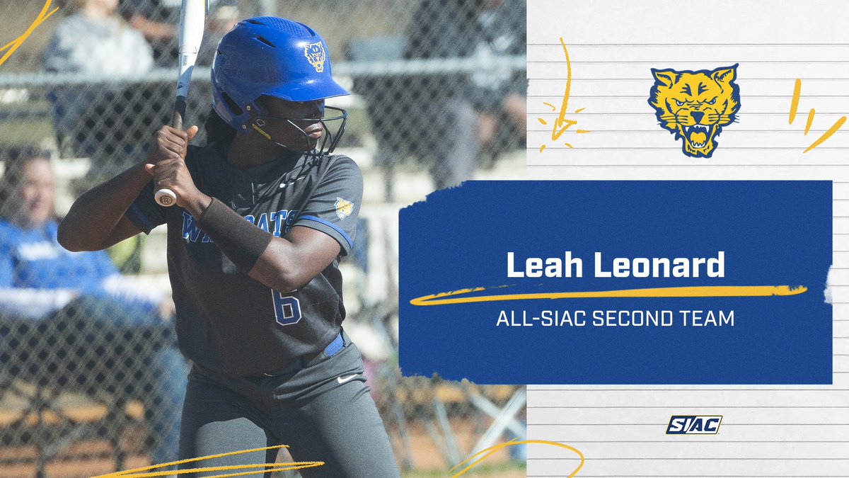 Taking care of the 'hot corner' in her first breakout season, @FVSU_softball's Leah Leonard earned All-SIAC Second Team honors at Third Base! Congrats Leah!