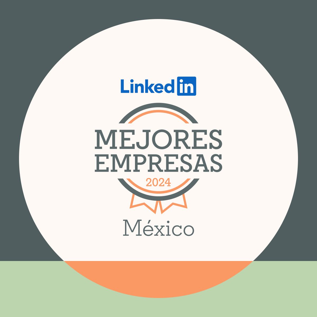 Banorte, una de las 25 Mejores Empresas de LinkedIn 2024 en México. ¡Sigamos avanzando juntos!