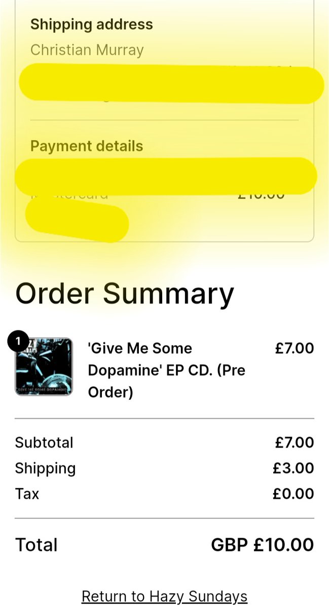 Got my @HazySundaysband EP pre-ordered.

Have you?

#SupportTheArtist