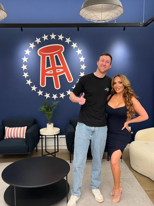 Thank you for having me as your guest today @BarstoolPAT 😘 https://t.co/VPafP0uR8C<a class="tags" target="_blank" title="On Twitter" href="/?out=eyJ0eXAiOiJKV1QiLCJhbGciOiJIUzUxMiJ9.eyJpYXQiOjE3MTk3MjQ4MTksImlzcyI6InR3cG9ybnN0YXJzLmNvbSIsIm5iZiI6MTcxOTcyNDgxOSwiZXhwIjoxNzUxMjYwODE5LCJyZWRpcmVjdF91cmwiOiJodHRwczovL3R3aXR0ZXIuY29tL0JhcnN0b29sUEFUIn0.P4XMiobQ0Mcu5CaCavRUVuz3a1wIL-gCKLtUa2tMbhIQTVUNK7CWaZNPq40ql1InMZkoao7YcDt9BjORCc-eDw">@BarstoolPAT</a><a href="/tag/philly"class="tags"><span>#philly</span></a>