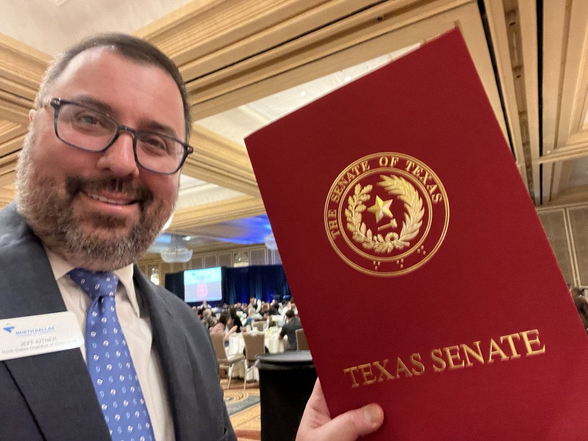 Thanks to @NathanForTexas for the Texas Senate Resolution honoring the @NDCC’s 70th Anniversary at today’s Annual Meeting! #txlege