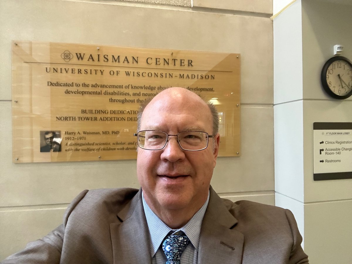 Honored to give the Harry A. Waisman lecture last week @UWWaismanCenter talking about our work on the role of corticostriatal neuronal networks in neurodevelopment disorders! Like @Hawk_IDDRC the center at Wisconsin is part of a nationwide network funded by @NICHD_NIH!