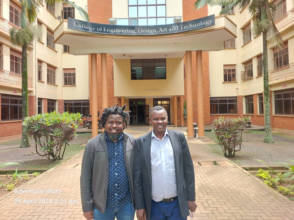 Great to link up with my valued friend Dr. Frank Mnthambala, lecturer at Mzuzu University of Science and Technology in Malawi. Thank you for checking on me at the office today. Looking very much forward to future research cooperation.