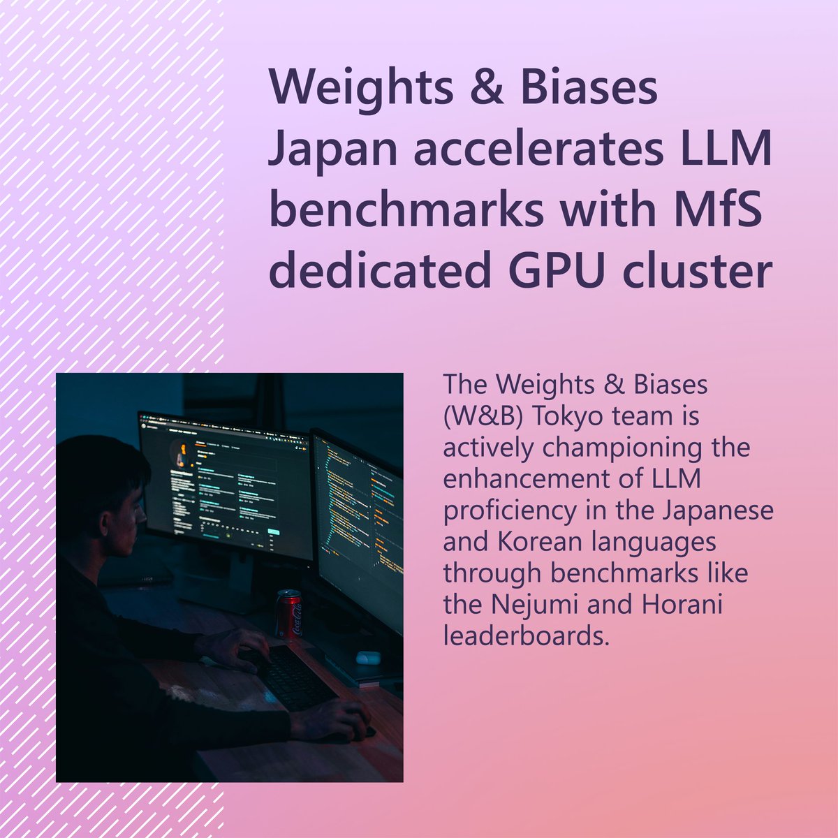 LLM benchmarks like @weights_biases Nejumi and Horani leaderboards are critical starting points for developers navigating build vs. buy decisions. Find out how AI founders can utilize the platform: msft.it/6016Y3HGa. #LLM #AI #Startup