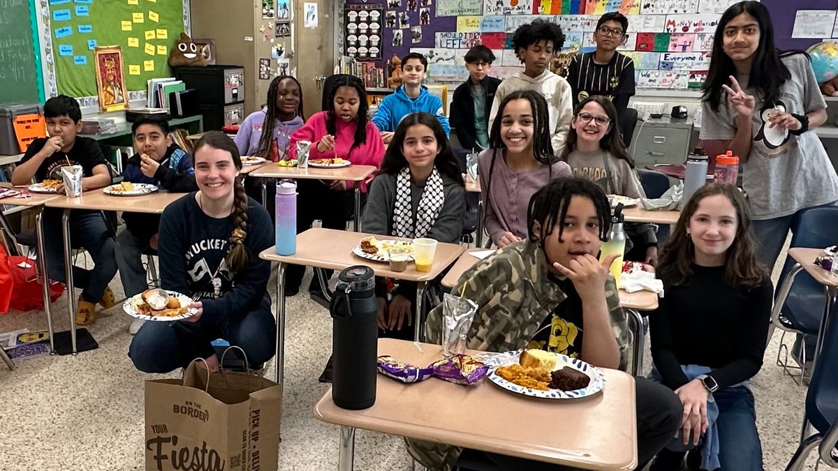 A group of Conackamack Middle School students took a trip around the world recently with their second annual International Food Festival, a vibrant and diverse event that celebrated their rich heritages! #PwayPride #PwayInspires