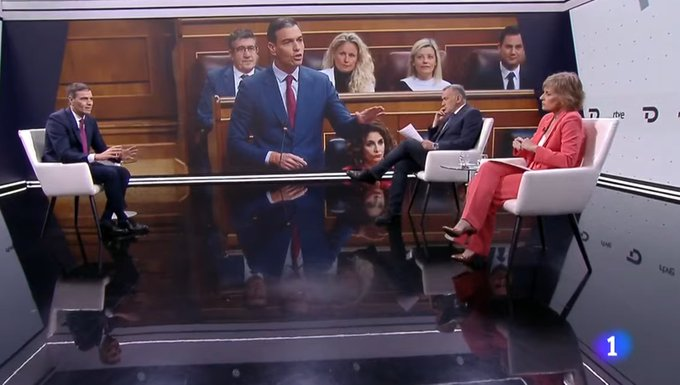 bigfishfc's tweet photo. Una mamada en horario infantil. Pedro Sánchez https://t.co/ViCR7fP5SP