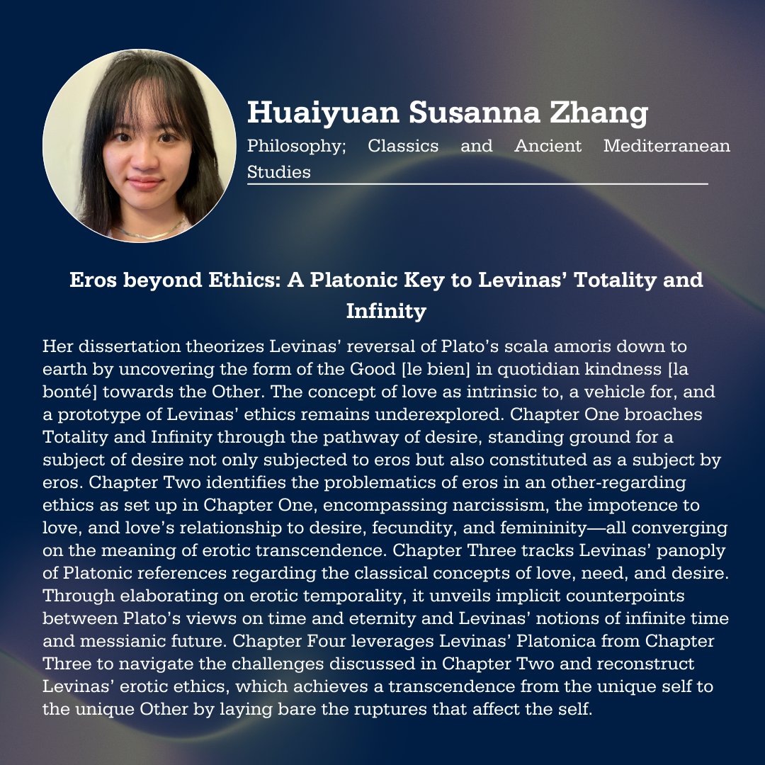 PSUHumanities's tweet image. We are so proud to introduce our incoming Graduate Scholars in Residence for Summer 2024! 😎

Check out their profiles to learn more about them and their fascinating projects 👀