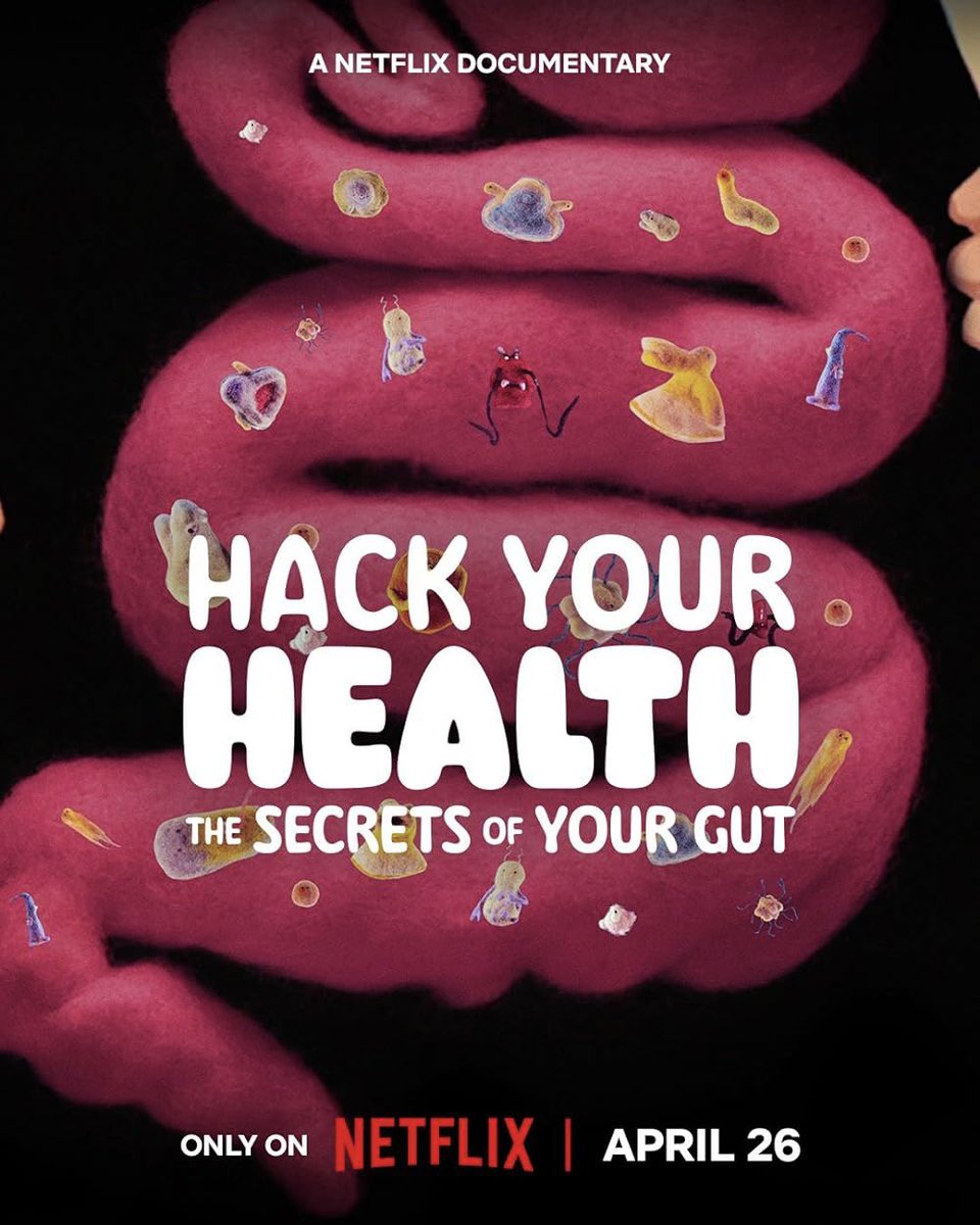 Just finished watching Hack Your Health on #Netflix- a must-watch! Packed with interesting facts and insights on gut health. Loved the engaging illustrations - perfect for non-science folks. Thrilled to spot @gilbertjacka 🤩! Ecologists deserve TV spotlight 👏☺️😉 #goodjobnetflix