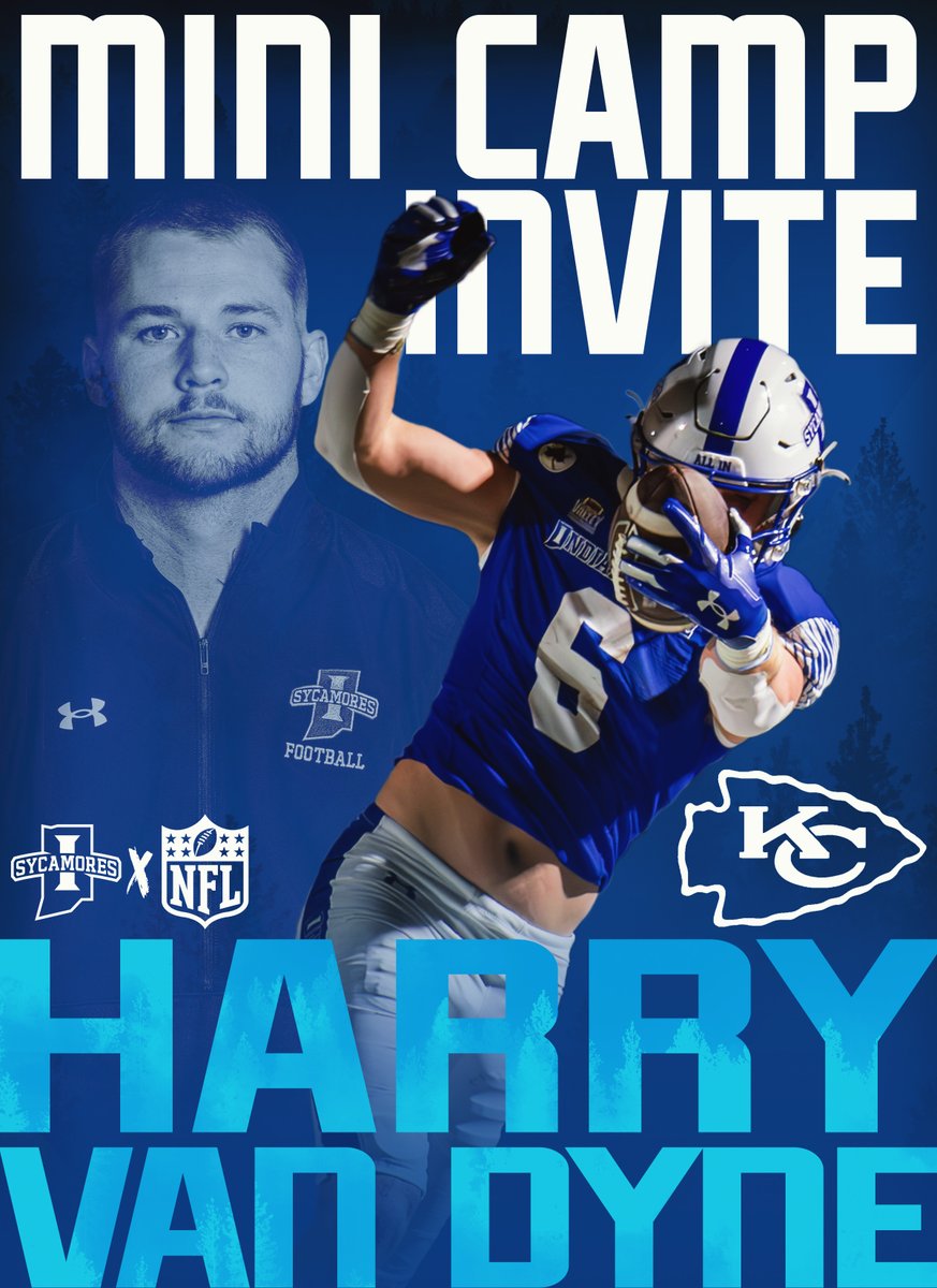 Congrats to @Harry_VanDyne on earning a mini-camp invitation with #Chiefs #MarchOn | #LeaveNoDoubt