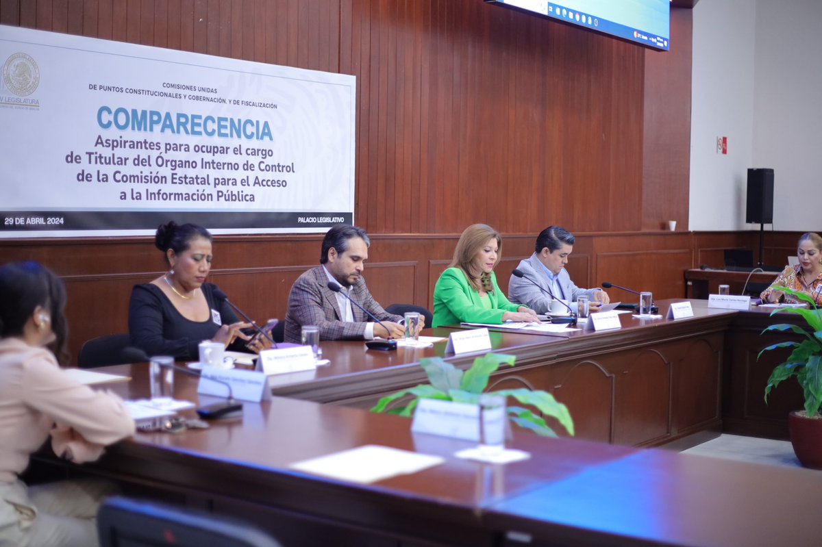 sergiomarioa's tweet image. El día de hoy, en comisiones unidas, de puntos Constitucionales y de Gobernación, y de Fiscalización, desarrollamos, el proceso de comparecencias de las y los aspirantes a ocupar el puesto de titular del órgano interno de control de @ceaip_sinaloa. Es facultad del…