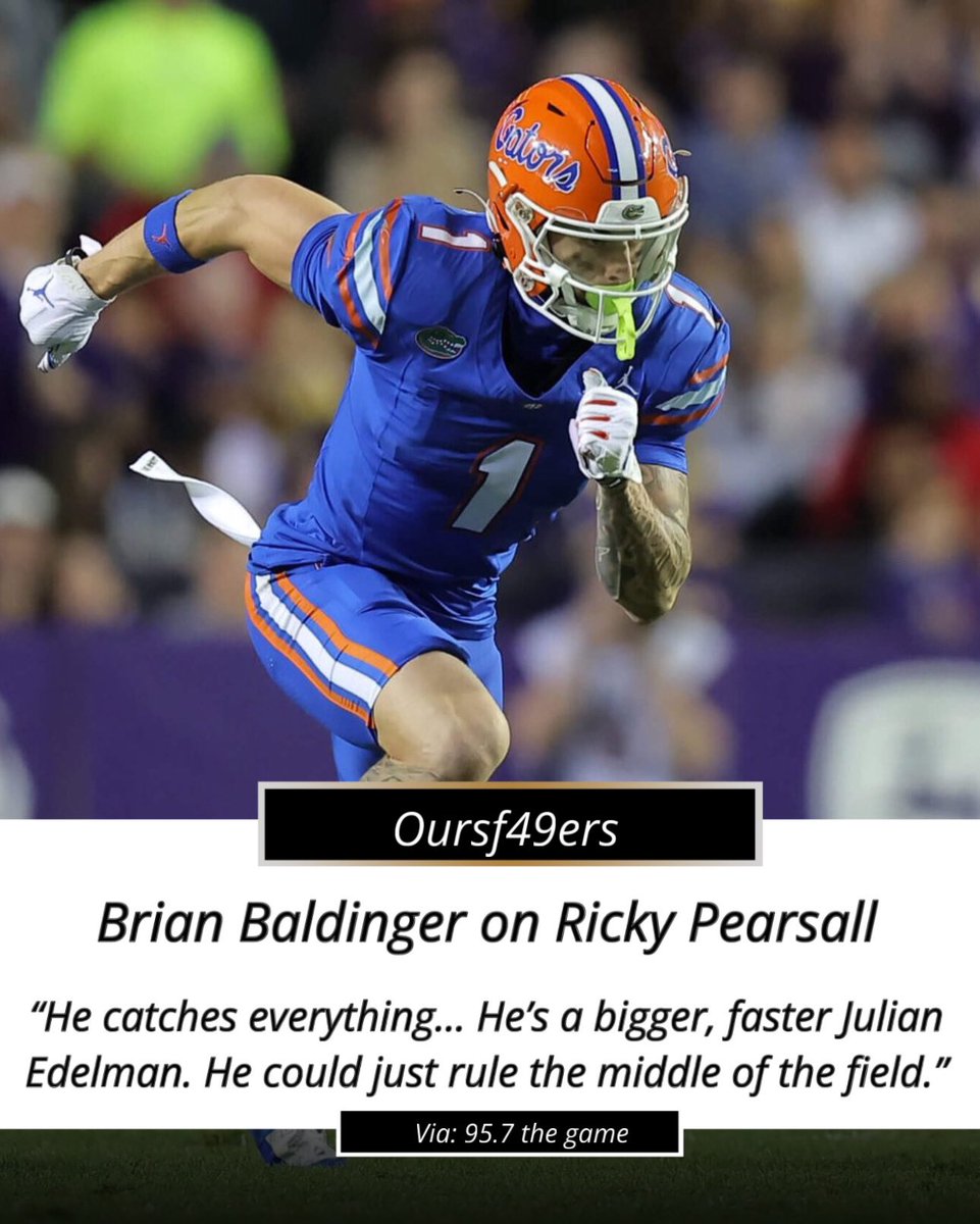 Ricky Pearsall gets high praise from @BaldyNFL 🤝 #49ers || #FTTB Via: @957thegame