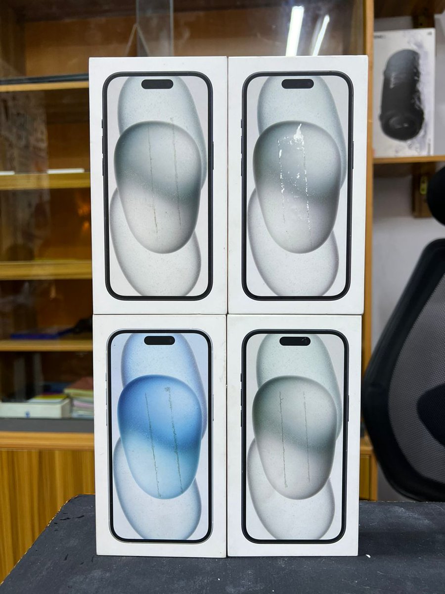 Non-active, Physical SIM, Brand new sealed iPhone 15 | FU | 128GB
🏷️ *N1,100,000 each*
#iPhone15