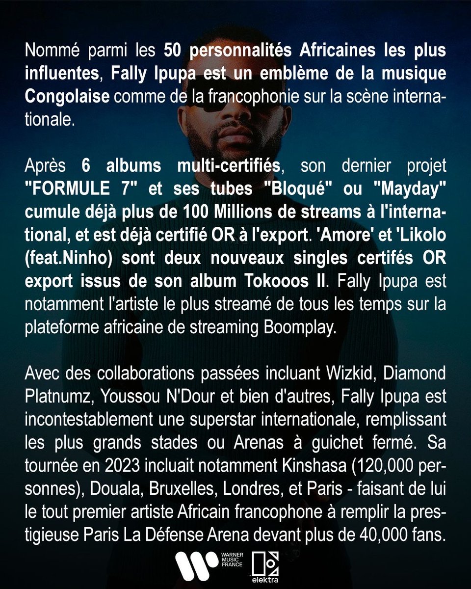 fallyipupa01's tweet image. 📀📀📀
#Formule7 
#Amore 
#Likolo

🌍