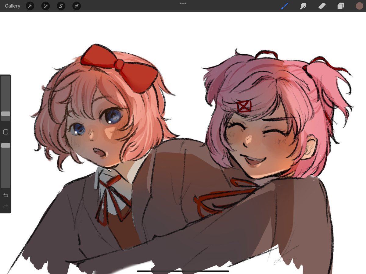 dushiii31's tweet photo. DA CUTIES!!!! #DDLC #DokiDokiLiteratureClub https://t.co/yaIMlXuzMD