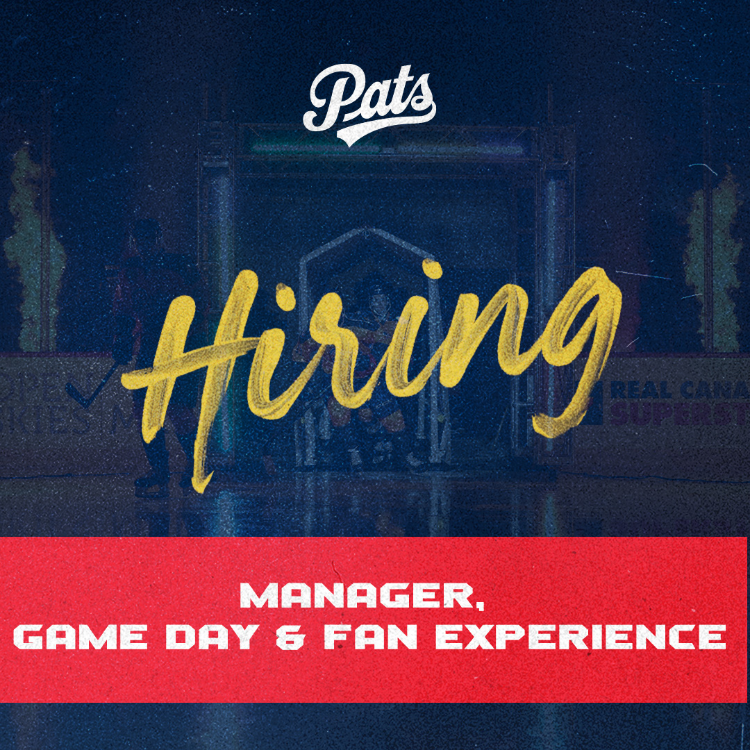🚨 Join the Regina Pats Regiment as a Manager of Game Day & Fan Experience! Be the driving force behind our world-class game day experience at the Brandt Centre. Learn more and apply at chl.ca/whl-pats/jobop…