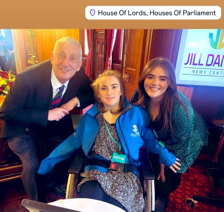 I'll never forget today! I had the real honour of delivering a presentation at the celebration of The Life & Legacy of Jill Dando at the Houses of Parliament with some amazing people. So proud to be a part of the @JillDandoNews team! Thank you for today!❤️🥰