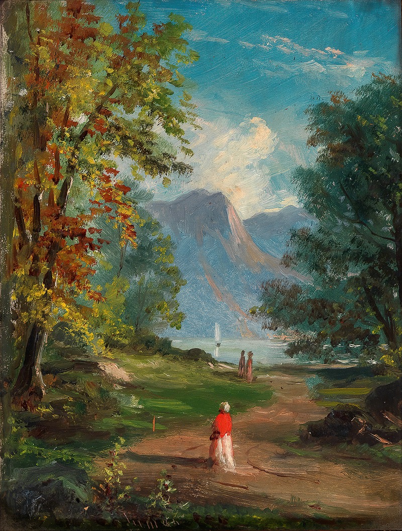 John O'Brien Inman 1828-1896 Landscape