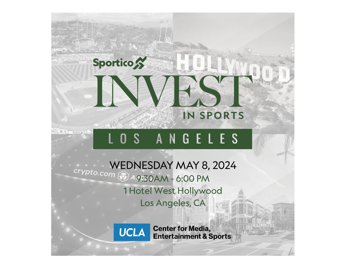 UCLA Anderson Center for Media, Ent. & Sports tweet media