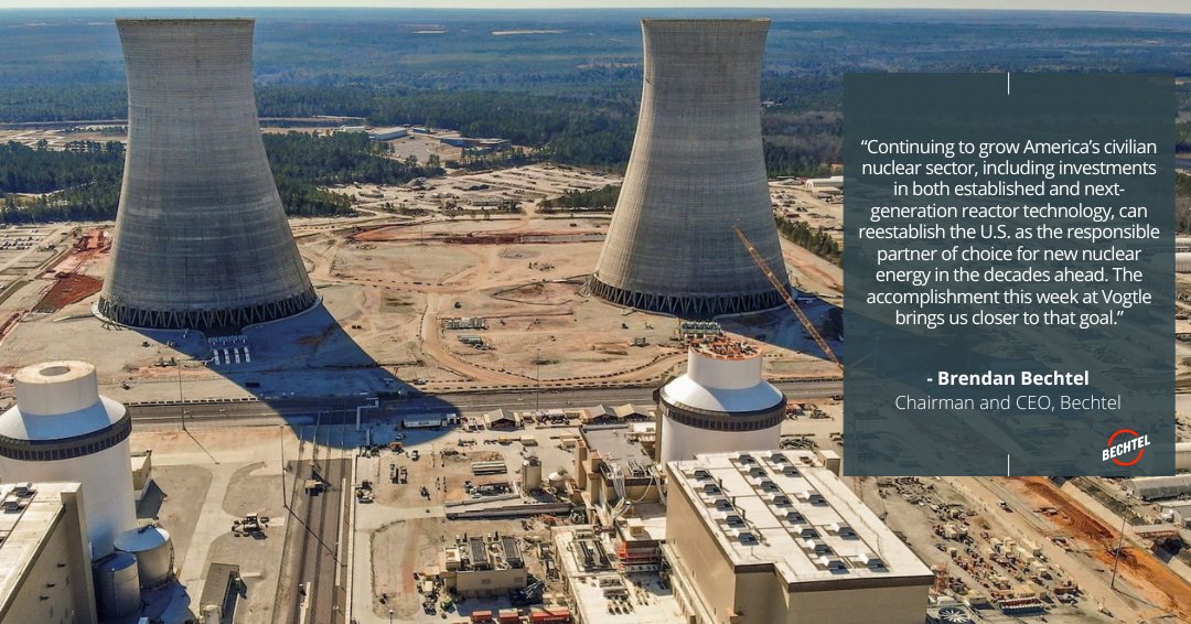 (1/2)🎉Vogtle Unit 4 has reached commercial operations, a significant milestone in U.S. nuclear history! Vogtle is now the largest generator of clean energy in the U.S. with each of the new units capable of generating enough electricity to power ~500K homes & businesses. ⬇️