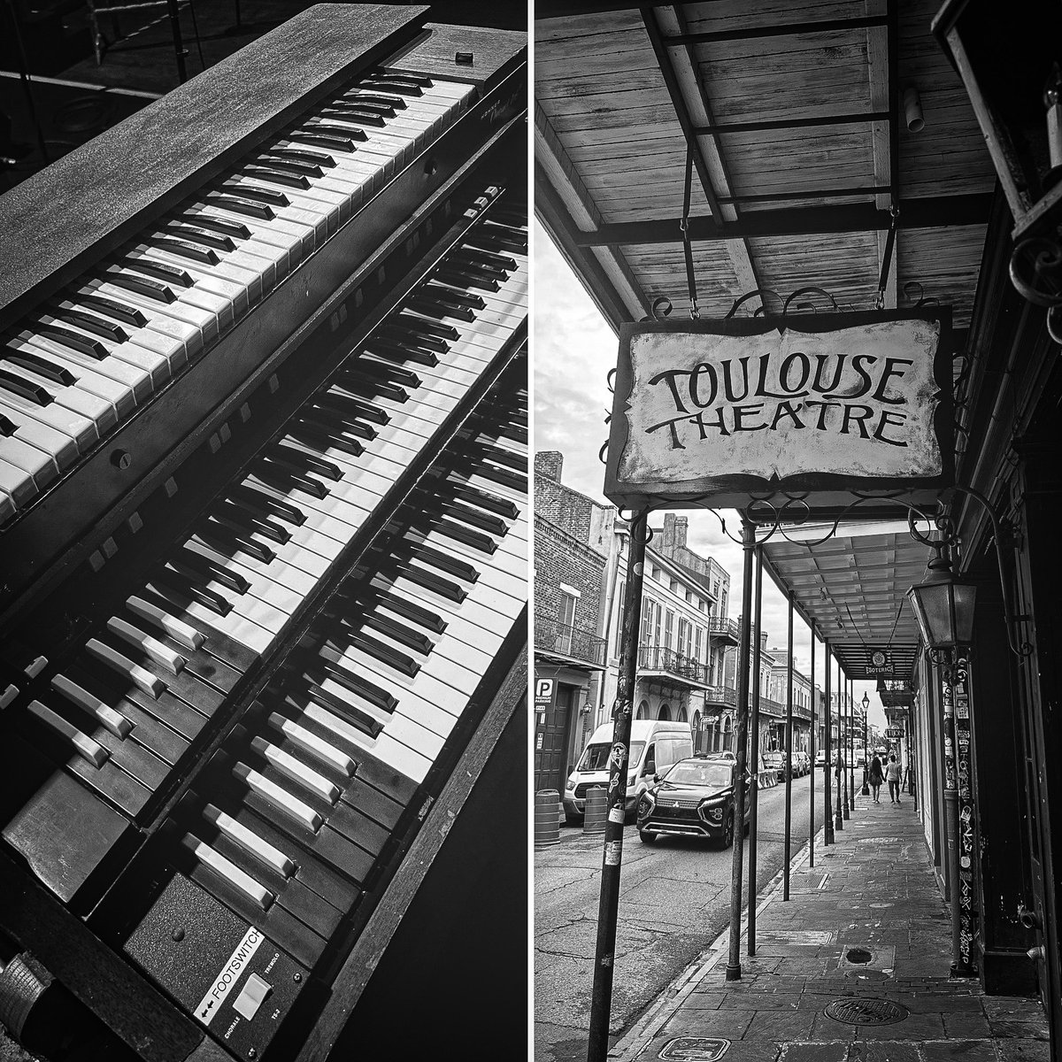 Here getting ready for Frequinauts tonight at @toulousetheatre. Big Chief Donald Harrison Jr, Stanton Moore, Rob Mercurio, Robert Walter, Will Bernard. 10PM. Tix available. Always a blast. #jazzfest