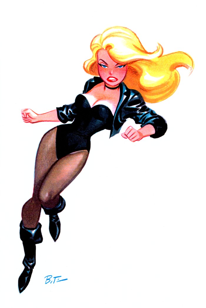 Black Canary by #brucetimm 
#blackcanary
#comic
#dibujo
#drawing